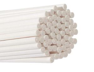 Food Grade 100pcs Cake Topper Glow White Customized Paper Lollipop <strong>Stick</strong> for <strong>Lollypop</strong> Candy Chocolate Sugar Pole - Product Image 3