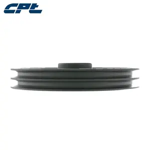 CPT 2BK105 אלומות זרוע סוג 6 חישוקים חריץ כפול יצוק ברזל 2BK 10 אינץ V חגורה גלגלת