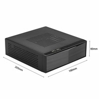 RGeek caso fabricante C01 Mini ITX caso chasis HTPC OEM caja de la computadora de juegos de PC