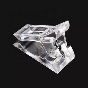 Vente en gros d'extension d'ongle de doigt LED UV pinces en plastique outil de nail art pinces à ongles - Product Image 4