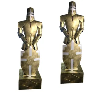 Ever Creation other medieval armor Metal 2m Home Decoration 2m high antique medieval knight armour model