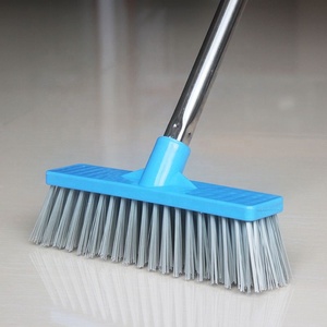 Piano <span class=keywords><strong>Spazzola</strong></span> con Manico Lungo Rigida Setole Morbide Vasca e Piastrelle Stucco Pennello Scrubber per La Pulizia Bagno - Product Image 2
