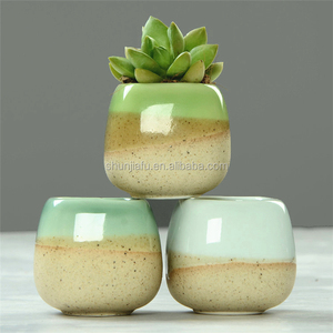 <span class=keywords><strong>Mini</strong></span> Pots <span class=keywords><strong>de</strong></span> fleurs artificielles en céramique, Pots pour plantes, vente en gros, 7 pièces - Product Image 6