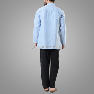 Túnica Musulmana Abierta por la Mitad, Abayas Islámicas, Top Árabe para <span class=keywords><strong>Hombre</strong></span> - Product Image 3