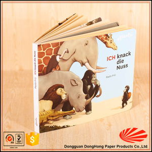 Oferta de la fábrica tapa dura hechos a mano venta de libros para los niños llenos de Color - Product Image 3