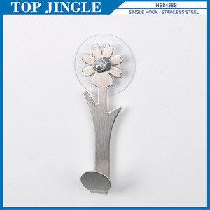 Fancy Bear Shaped Stainless Steel <b>Suction</b> Cup <b>Hook</b> - Product Image 5