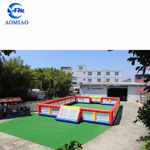 Pvc Opblaasbare Voetbalveld Aangepaste Opblaasbare Voetbal Game Pitch Voor Verkoop - Product Image 5