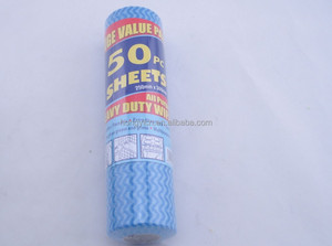 Lenços Secos Descartáveis Não Tecidos Impressos/panos de limpeza a seco não tecidos/rolo de lenços domésticos - Product Image 3