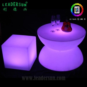 Event &amp; Party Supplies Furniture Set LED Double Half Circle <strong>Round</strong> <strong>bar</strong> <strong>Table</strong> - Product Image 4