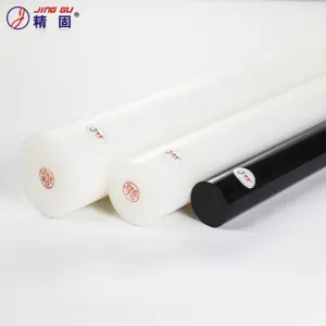 Roundness Control Less Than 0.2mm High Straightness Natural PA6 Nylon Rod