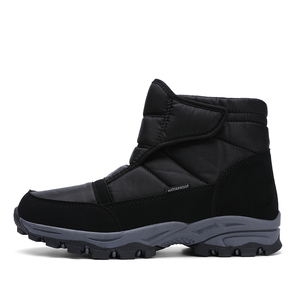<span class=keywords><strong>De</strong></span> alta calidad <span class=keywords><strong>de</strong></span> peluche <span class=keywords><strong>de</strong></span> felpa impermeable agua repellance al aire libre nieve tobillo botas para hombres - Product Image 1