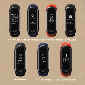 2018 Nouveau Fitness Tracker 0.78 Pouce Écran OlED pour Xiaomi Mi Bande <span class=keywords><strong>3</strong></span> Montre Bracelet À Puce Originale Miband <span class=keywords><strong>3</strong></span> - Product Image 4