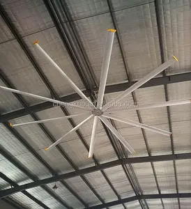 Industry big ceiling fan Aluminum blades HVLS fan