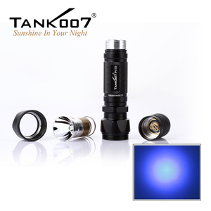Tank007 UVB Đèn Pin điều trị da UV ánh sáng đèn flash mạnh mẽ tia cực tím ánh sáng màu đen 310nm 3W dẫn UV đèn Pin ngọn đuốc - Product Image 1