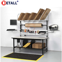 Dedall-mesa de trabajo estándar, carro de trabajo, mesa de estación de embalaje