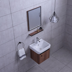Mueble <span class=keywords><strong>de</strong></span> <span class=keywords><strong>Baño</strong></span> Moderno <span class=keywords><strong>de</strong></span> Esquina, Pequeño, <span class=keywords><strong>de</strong></span> PVC, <span class=keywords><strong>para</strong></span> Montar en la Pared, con Espejo Incluido, <span class=keywords><strong>de</strong></span> Alta Venta - Product Image 3