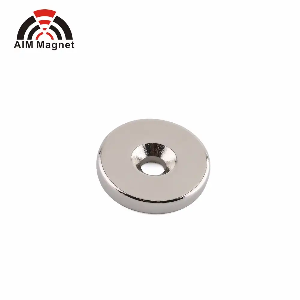 N52 Strong permanent ring/round countersunk magnets neodymium magnet