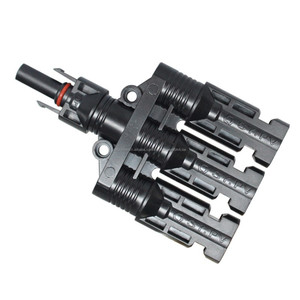 Mc4 2 T direction solaire panneau connecteur <span class=keywords><strong>MMMF</strong></span> FFFM Set PV câble coupleur direction connecteur parallèle adaptateur 1M3F - Product Image 2