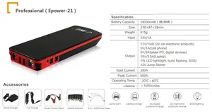 Apple — batterie de démarrage rapide Carku, booster au lithium Epower-37 15000mah, Epower-21 mAh, 18000mah, Epower-Elite 12000mah, Epower-06 8000mah