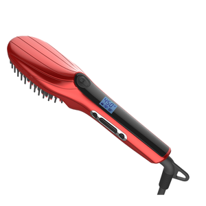 2017 Bolesic Ionique Prix Usine Professionnelle OEM Rapide Heat Lisseur Brosse Cheveux Straigntening Peigne - Product Image 1