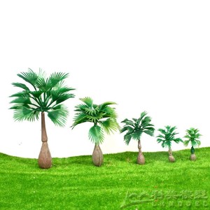 Cây nhựa nhân tạo/Cây Cọ nhựa thu nhỏ/mô hình làm cây - Product Image 2