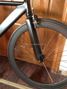 Xe đạp bánh cố định khung nhôm hợp kim 6061 màu đen 700c dành cho nam - Product Image 5