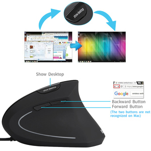 Melhor usb com fio ergonômico vertical <span class=keywords><strong>mouse</strong></span> para cintura saudável - Product Image 3