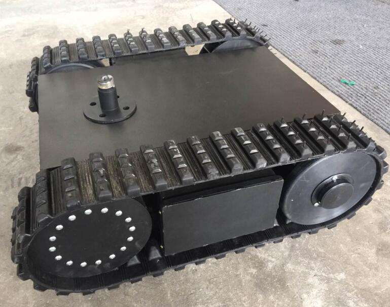 Listrik kecil pabrikan pertanian remote dilacak atv ekskavator Casis ...