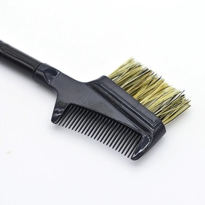 Di alta Qualità setola capelli di trucco doppio ended spazzola del sopracciglio pettine - Product Image 3