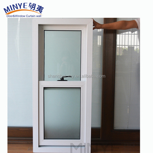 Fenêtre <span class=keywords><strong>coulissante</strong></span> verticale en PVC en plastique de norme australienne <span class=keywords><strong>porte</strong></span> et fenêtre à double vitrage - Product Image 5