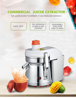 Linkrich Commercial 220V Extracteur De Jus Centrifuge Nouveau Fruit Légumes Céleri Gingembre Presse-agrumes Machine Core Moteur pour Restaurants