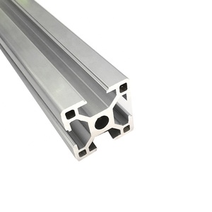 Wholesale Essential Accessory 30x30mm Silver Anodized <strong>Aluminum</strong> Square <strong>Profile</strong> 6000 Series Grade T3-T8 Temper Custom Cutting - Product Image 2