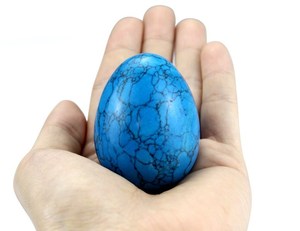 Wholesale 49mm*35mm Natural <strong>Jade</strong> <strong>Stone</strong> Yoni Eggs Set Three Size <strong>Jade</strong> Eggs in Set Custom <strong>Jade</strong> Yoni Eggs for Women - Product Image 4