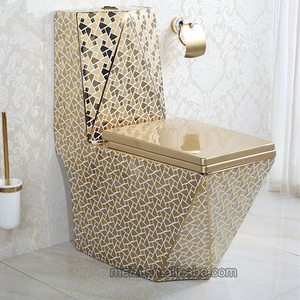 Venta caliente cerámica siphonic y baldeo sanitaria Ware oro - Product Image 3