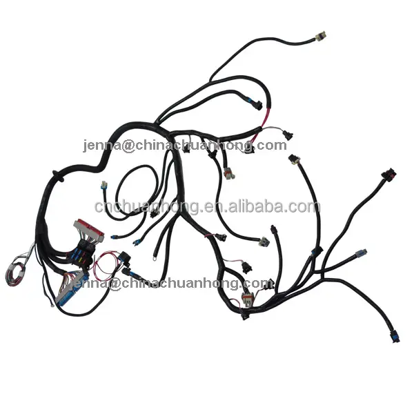 Electrical wire harness 1997-2002 LS 1 LS 6 Manual Engine Standalone wiring harness T56 for Camaro firebird trans am Corvet DBC