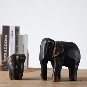 Arte de la resina, decoración personalizada de la familia adornos elefante indio estatuas - Product Image 2