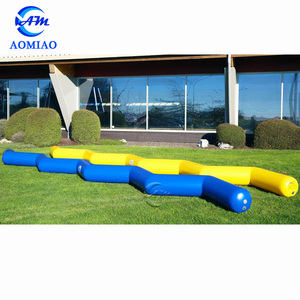 Inflatable Bunker Trở Ngại Vui Vẻ Thể Dục Đất Trở Ngại Khóa Học Zig Zag <span class=keywords><strong>Run</strong></span> Trò Chơi - Product Image 4