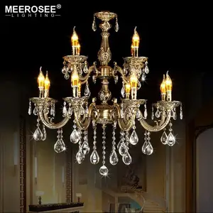 MEEROSEE 水晶枝形吊灯吊灯灯具餐厅酒店照明 MD85104