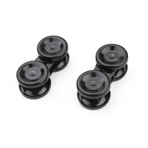 Kit <span class=keywords><strong>de</strong></span> <span class=keywords><strong>rail</strong></span> coulissant pour <span class=keywords><strong>porte</strong></span> intérieure/commerciale RHETECH Black Box, système coulissant <span class=keywords><strong>de</strong></span> style ferme, <span class=keywords><strong>porte</strong></span> <span class=keywords><strong>de</strong></span> <span class=keywords><strong>grange</strong></span> en fibre <span class=keywords><strong>de</strong></span> verre, verre - Product Image 3