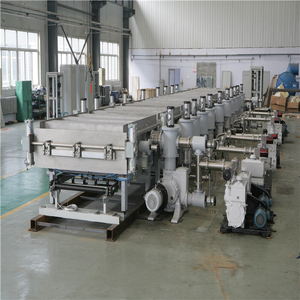 Ubu kính gương màu phim ion lắng đọng metalizng lớp phủ máy magnetron phún xạ liên tục dây chuyền sản xuất - Product Image 3