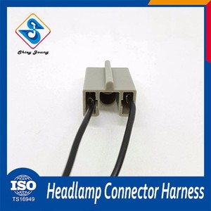 Venta caliente Fabricación faro 2 pin conector hembra macho mazo de cables auto pins - Product Image 2