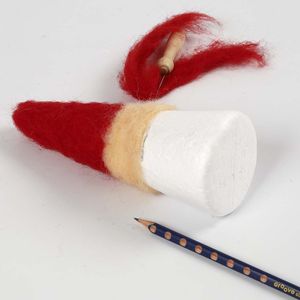 Cône en polystyrène solide pour projets artistiques décoration de fête de mariage 14.5-25cm - Product Image 3