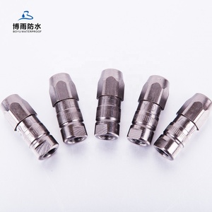 Accoppiatore Esagonale per Ingrassatore in Acciaio Inossidabile Argentato, Ecologico e Impermeabile, per Rivestimenti Edili e Piastrelle - Product Image 5