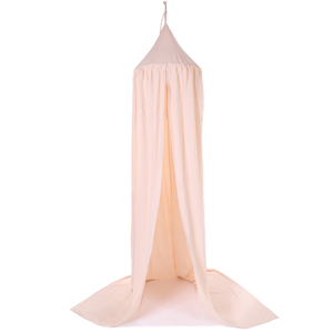Lit dôme rond en coton Seersucker pour enfant, lit à baldaquin pour bébé, couvre-lit en coton, tente de jeu pour enfants, <span class=keywords><strong>moustiquaire</strong></span> pour la lecture - Product Image 3