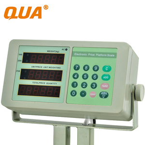 QUA 150KG <span class=keywords><strong>300kg</strong></span> 공장용 전자 저울 테이블 계량 플랫폼 정밀 저울 인디케이터 포함 - Product Image 3