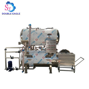 Stérilisateur à haute pression pour aliments en conserve à double étage de 300 kg/fois/Machine de rétortage pour jus de fruits en conserve - Product Image 3