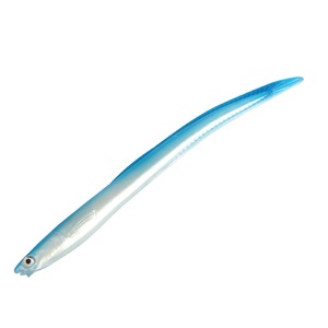 14cm 6g Hot Sale Soft <span class=keywords><strong>Eel</strong></span> Duplo Cores Isca De Pesca Areia Enguia Lure - Product Image 4