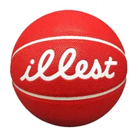Passen sie ihre eigenen logo basketball ball composite leder basketball