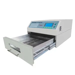 Purui T-962A BGA benchtop Smt pemanas IC IR Oven solder aliran ulang inframerah untuk pengelasan LED PCB