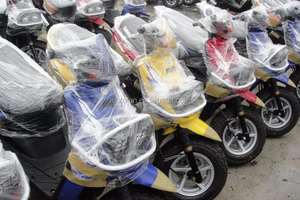 Motofun สกู๊ตเตอร์ BWS 100cc USD/มอเตอร์ไซค์มือสองติดตั้งใหม่ซ่อมส่งออกโรงงาน - Product Image 5